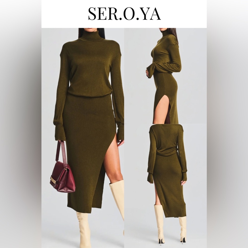 SER.O.YA | Diana Dress | Fort Greens | S